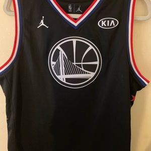 Warriors Stephen Curry All star jersey